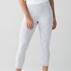 Lululemon Wunder Under High Rise Crop Leggings 21" - Size 2